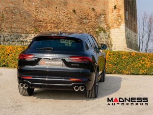 Maserati Grecale Performance Exhaust System - 2.0L GT - Ragazzon - Evo Line - Axle Back w/ Electronic Operated Valve - Dual Exit/ Quad Stainless Steel Tips Maserati Grecale Performance Exhaust System - 2.0L GT - Ragazzon - Evo Line - Axle Back w/ Electronic Operated Valve - Dual Exit/ Quad Stainless Steel Tips